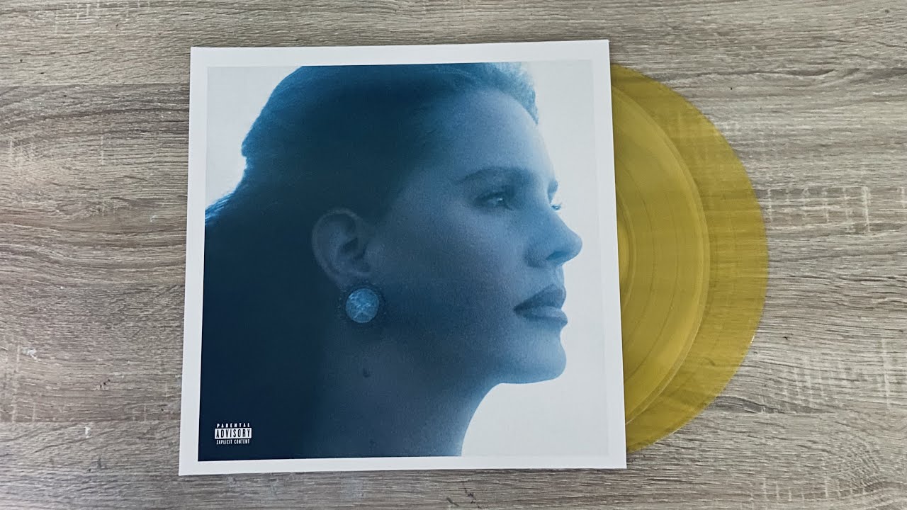 Lana Del Rey Blue Banisters urban outfitters vinyl unboxing YouTube