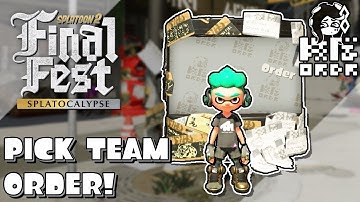 Why you should join Team Order - Splatoon 2