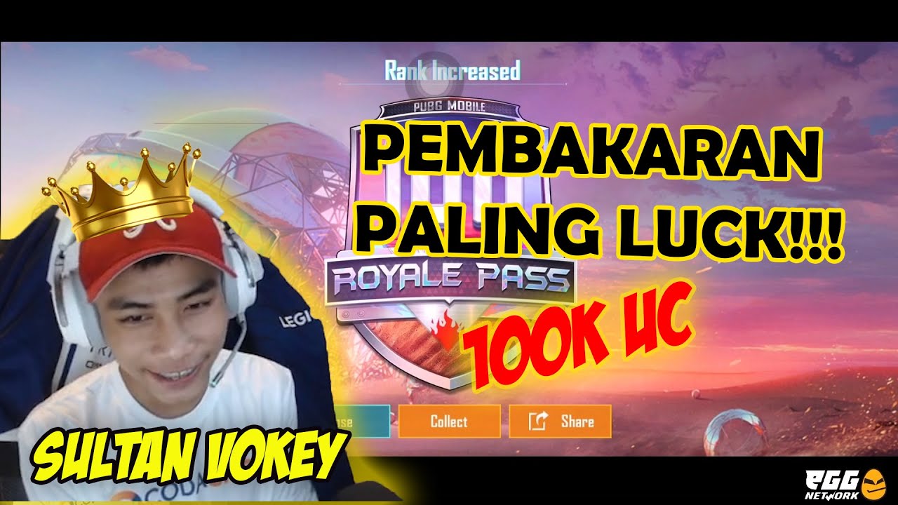 VOKEY BAKAR 100K UC DALAM 2 JAM!!