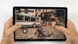 Samsung Tab S6 Lite Test Game Call Of Duty RAM 4GB | Exynos 9611, Battery Test