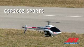 JR Propo大型ガソリンエンジン機GSR260Z Sports FBL GSR260Z Sports Assembly Kit by JR - YouTube