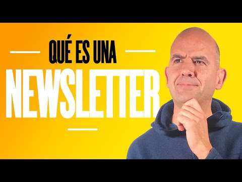 ¿Qué es una NEWSLETTER? en 2 Minutos 👍 Curso de EMAIL MARKETING GRATIS