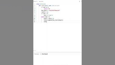 Leetcode #405: Convert a Number to Hexadecimal #leetcode #leetcodepython #python #leetcodethehardway