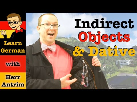 Dative Case with Indirect Objects in German