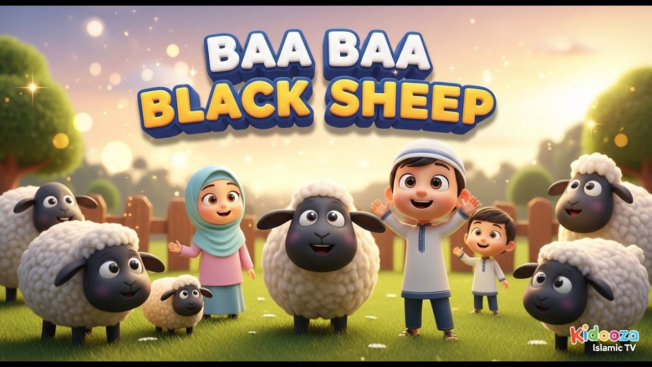 Baa Baa Black Sheep Islamic version | islamic Nursery Rhyme 
