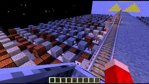 Minecraft: Legend of Zelda Theme Song with Noteblocks (better quality)