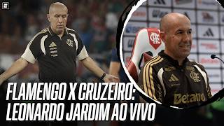 FLAMENGO 2 X 0 CRUZEIRO: LEONARDO JARDIM FALA AO VIVO APÓS A PARTIDA NO MARACANÃ