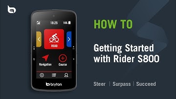 Bryton Rider S800 ｜Getting Started