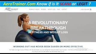 SCAM ALERT ! Aero Trainer Reviews ! AeroTrainer.Com Know if is it SCAM or LEGIT ? AeroTrainer Com