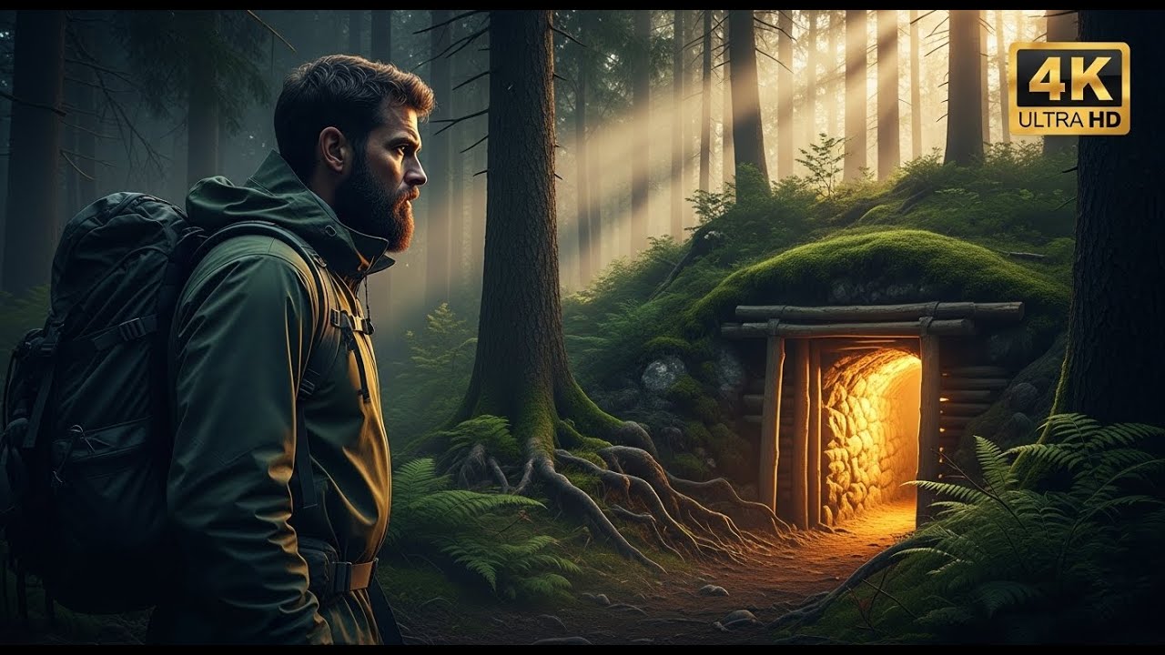 Building a Cozy Underground Shelter in Dense Forest 🌲 | Secret Survival Build