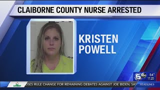 Claiborne County nurse arrested on drug charges