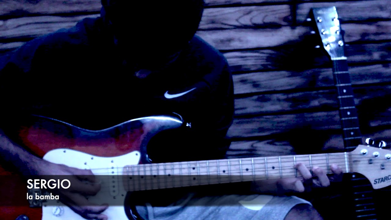 Sergio/ melody band dallas tx/ la bamba guitarra electrica - YouTube