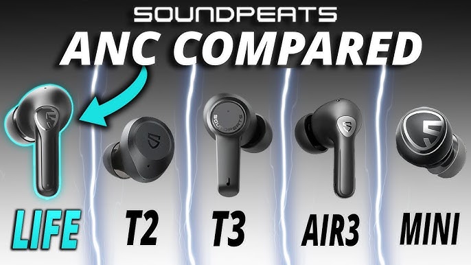 SoundPeats Air 3 Deluxe HS TWS In-Ear Earphones - Black, B - CeX