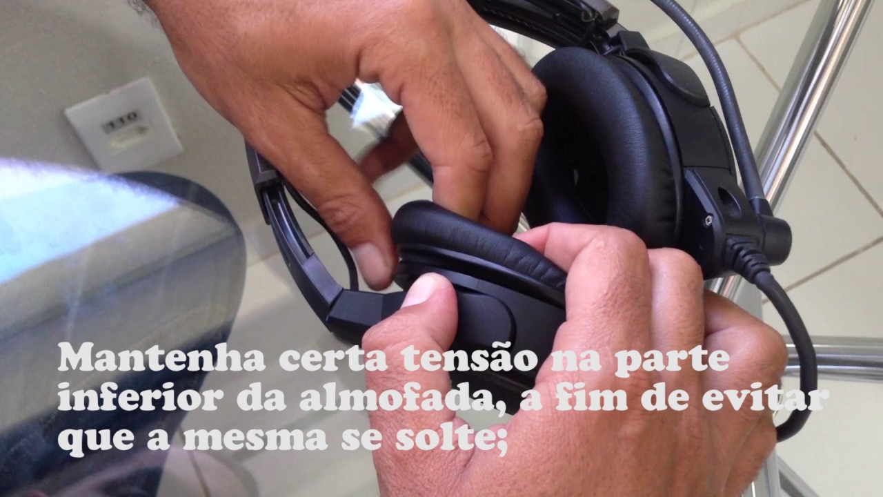 Substituição almofadas bose A20 A10