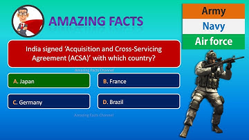 Indian Army, Navy & Air Force Quiz | GK Question & Answers | भारतीय रक्षा बल Quiz | Amazing Facts