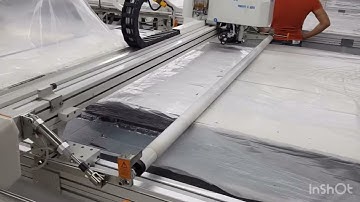 Máy cắt vải tự động Bullmer D8003 #sewing