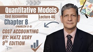 EOQ, Safety Stock & Reorder Point Explained | Chapter 8 Problem 8-8 | Matz & Usry (9th Edition)
