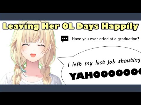 Leaving Her Previous Job with a 'YAHOO!' 【Aizawa Ema | VSPO! ENG SUB】