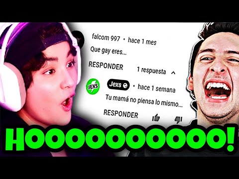 Respondiendo a mis haters de la forma más infantil posible 🤣 - LauGamer REACCIONA a Jexs
