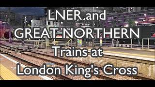RD30699vid.  An Hour at London's King's Cross Station - part 1.