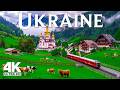 Ukraine 4K Golden Fields Ancient Cities Carpathian Mountains Eastern European Beauty