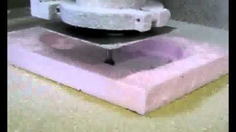 Milling Foam Pattern for Gearbox Casting 3