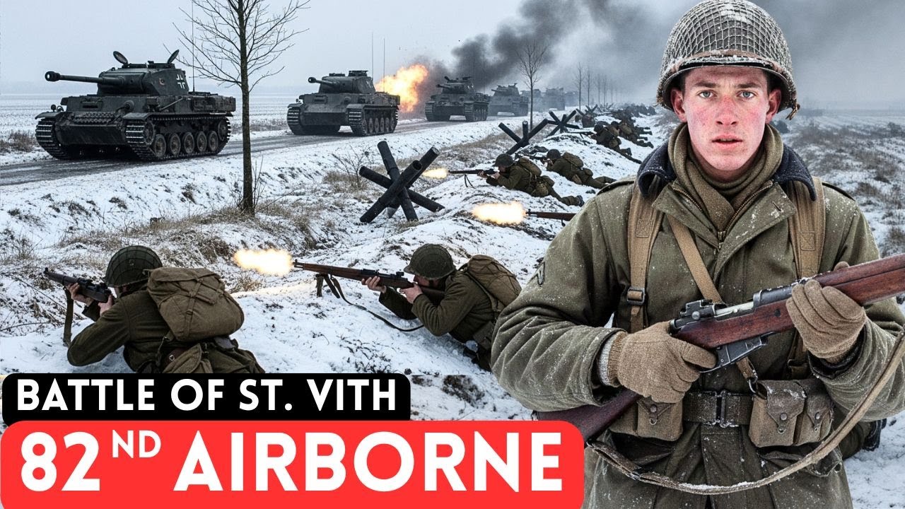 Fall Asleep To | The Complete History of the 82nd Airborne at St.Vith | WW2 Relaxing War Documentary
