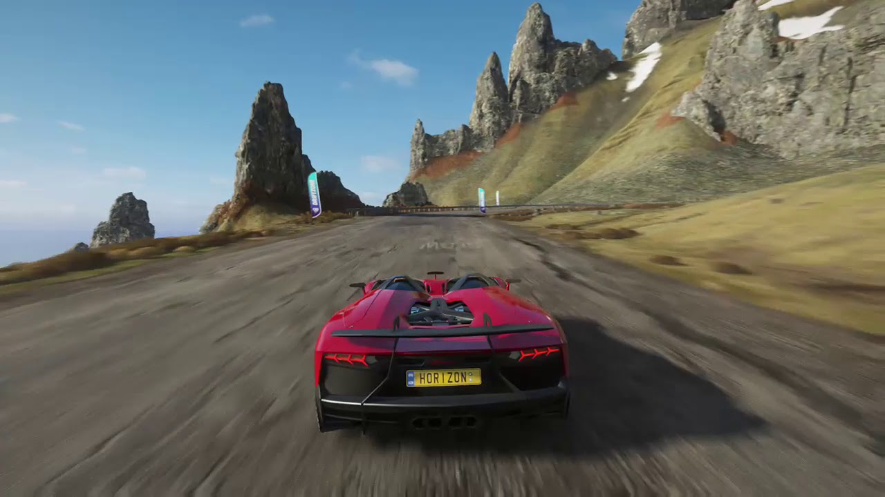Lamborghini Aventador J Forza Horizon 4