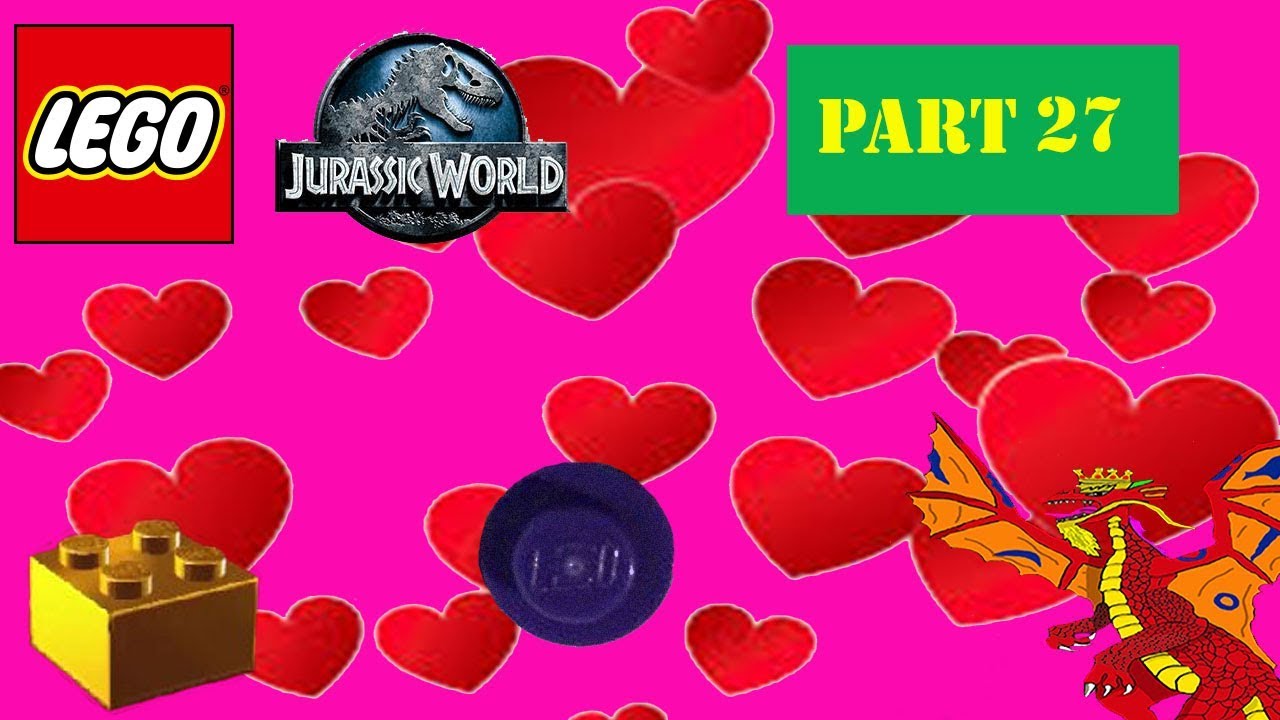 Lego Jurassic world 100% Trophy Lets Play Part 27 Attractive
