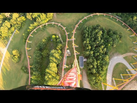 Video: Intimidator 305 Roller Coaster Kings Dominion-ում