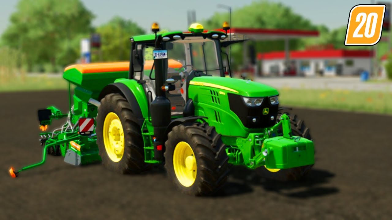 JOHN DEERE 6175M LINK | NEW TRACTOR MOD FS20 | FARMING SIMULATOR 20