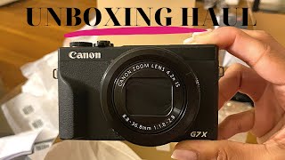 Canon g7x Mark iii   Haul/Vlog/Video Test