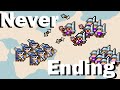I added infinite arrows to my strategy game