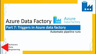 Part 7: Triggers in Azure Data Factory | Schedule Trigger | Storage Event Trigger | Custom Trigger