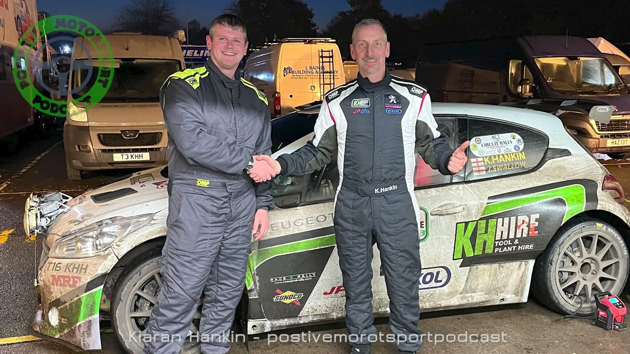 Kiaran Hankin Interviewd with Peugeot 208 R5 T16 team mate Kev Furber
