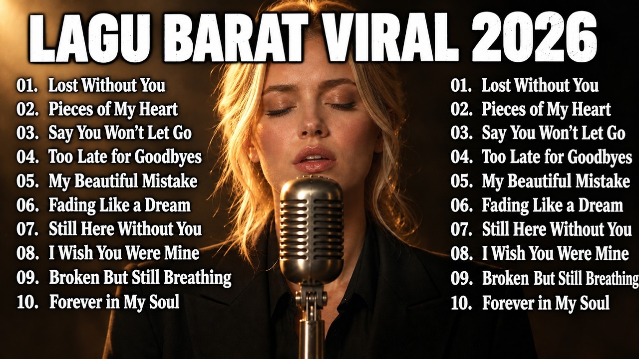 FULL ALBUM LAGU BARAT VIRAL 2026 🔥 | Lagu Barat Terbaru Paling Enak Didengar \u0026 Bikin Nagih!