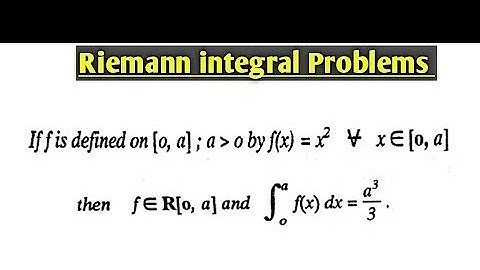 Riemann Integral -6