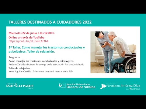 3º Talleres de Cuidadores