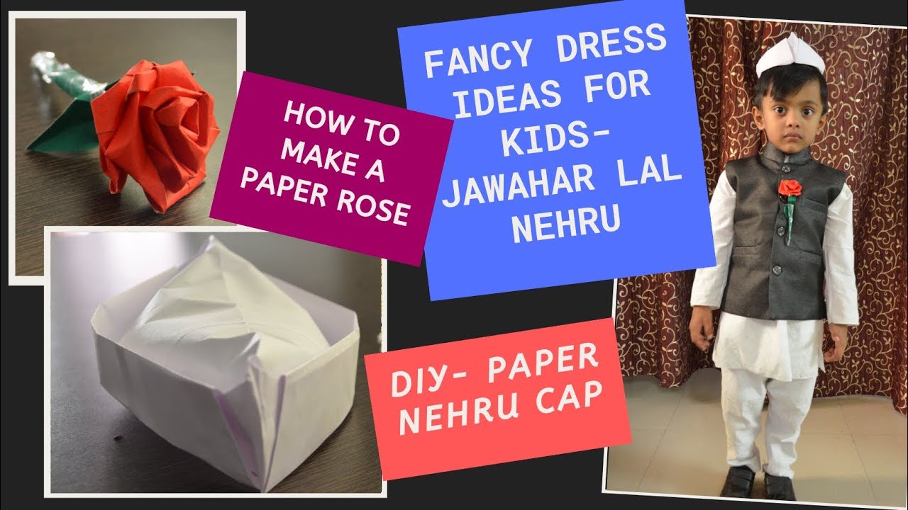 jawaharlal Nehru fancy dress - YouTube
