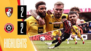 Hamer \& Robbo Goals!👊 | AFC Bournemouth 2-2 Sheffield United | Premier League Highlights