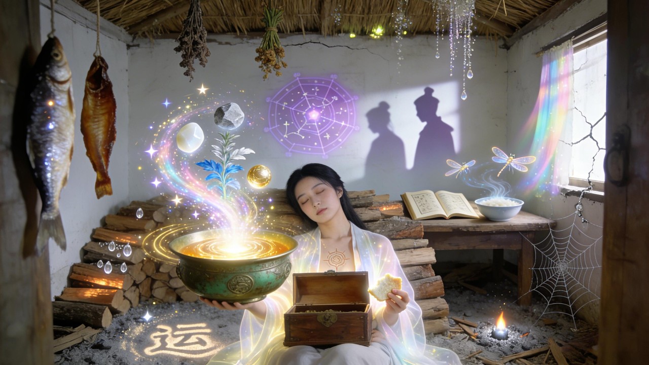 他們笑我是五靈根廢物，卻不知我每天用聚寶盆複製長老秘傳功法📚✨