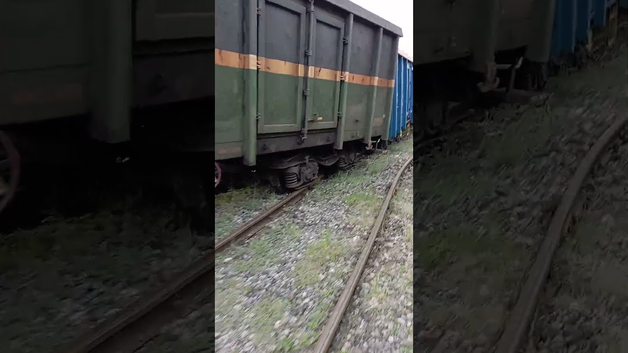 Wykolejenie składu towarowego węglarki