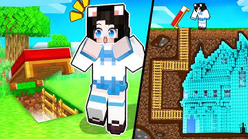 100% Bạn Sẽ Không Bao Giờ Tìm Thấy Căn Hầm Bí Mật Của Mèo Simmy Trong Minecraft