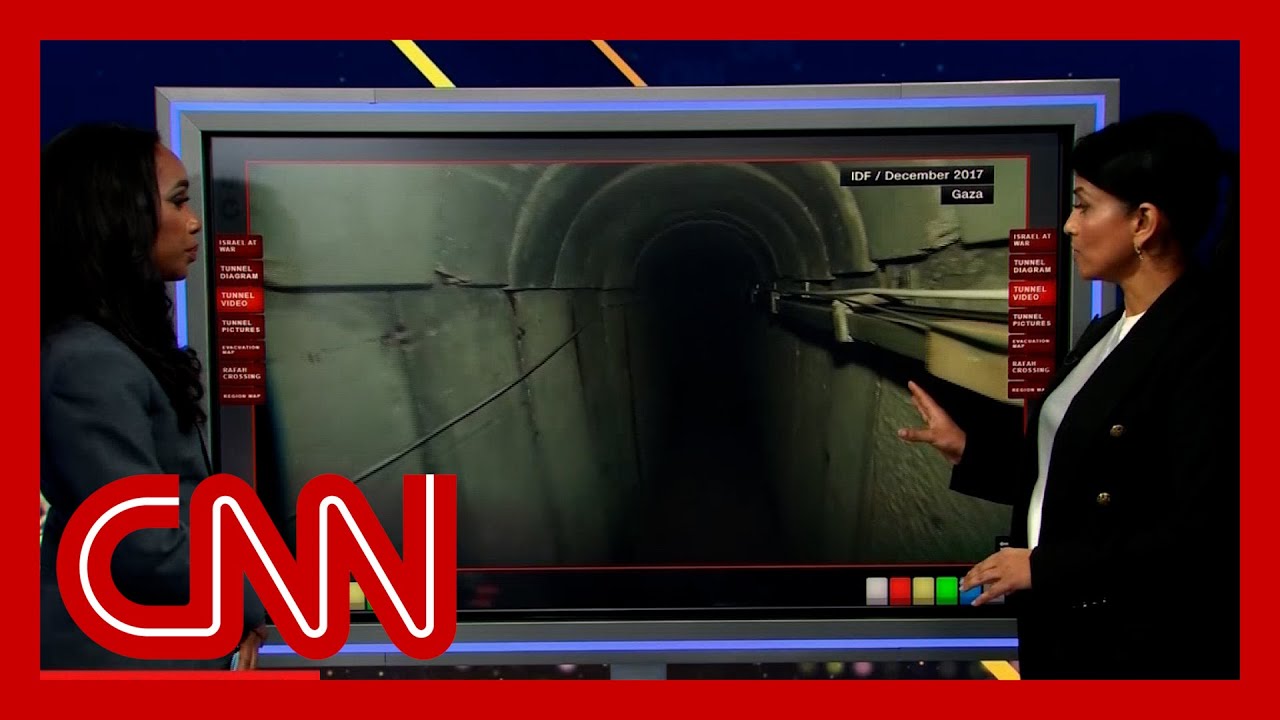 Veteran reporter shows what it’s like inside Hamas tunnels under Gaza