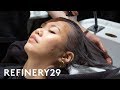 I Dyed My Lilac Hair Pastel Blue | Beauty With Mi | Refinery29