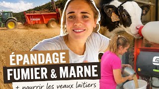 Manure and marl spreading