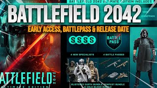 EARLY ACCESS Editions Battlefield 2042 Battle Pass & Release Date