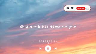 Casey Barnes || God Took His Time On You Lyrics [Slowed + Reverb]
