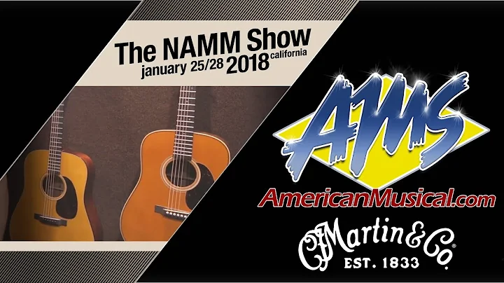 Martin Authentic Series Guitars -- AMS at NAMM 2018