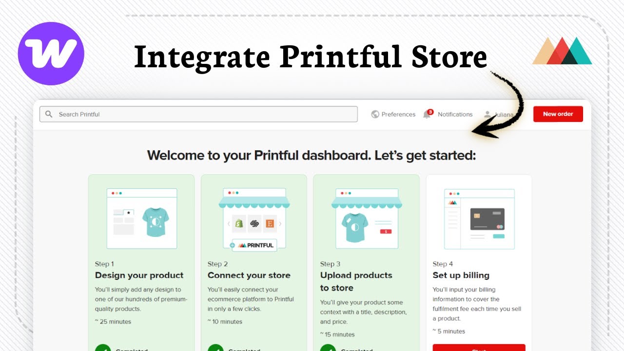 How to integrate Printful with WooCommerce - YouTube